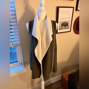 Nordstroms. Warm winter vest. Super soft fabric. Never been worn